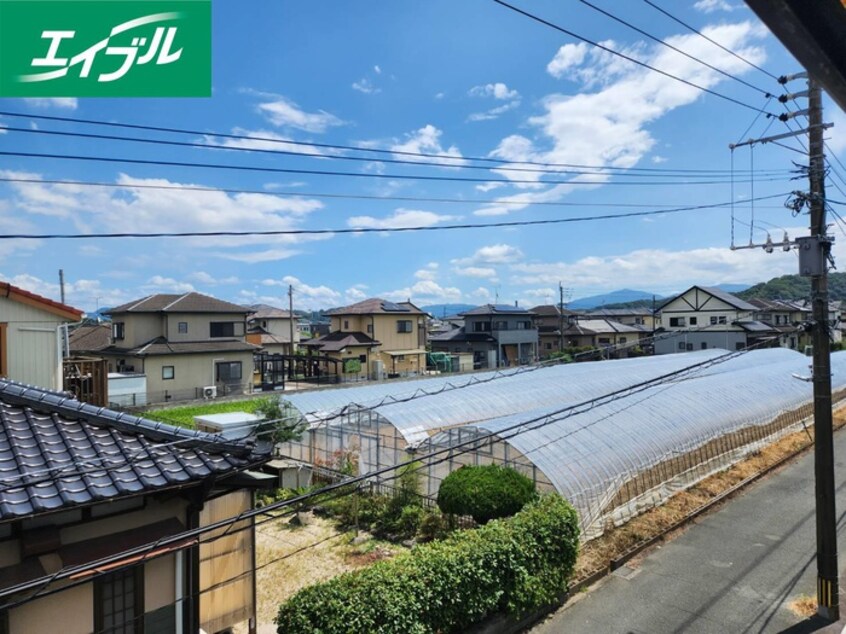 室内からの展望 コーポ田園Ａ