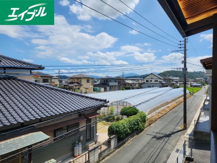 室内からの展望 コーポ田園Ａ