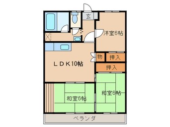 間取図 桜マンション春日