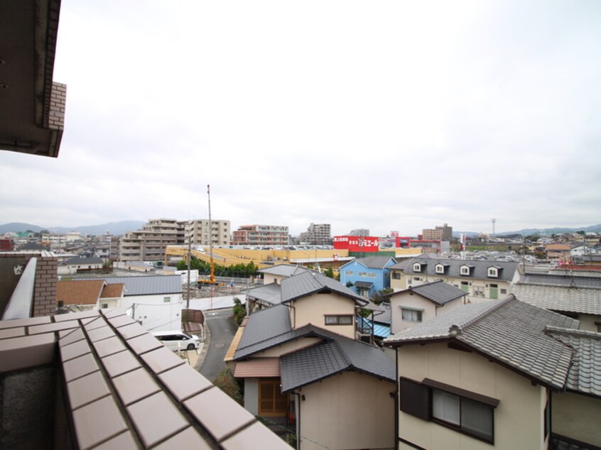 室内からの展望 桜マンション春日