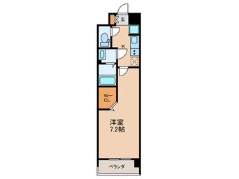 間取図 MELDIA Clarest 西新南