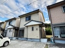 山春貸家Ⅱ　B号の外観