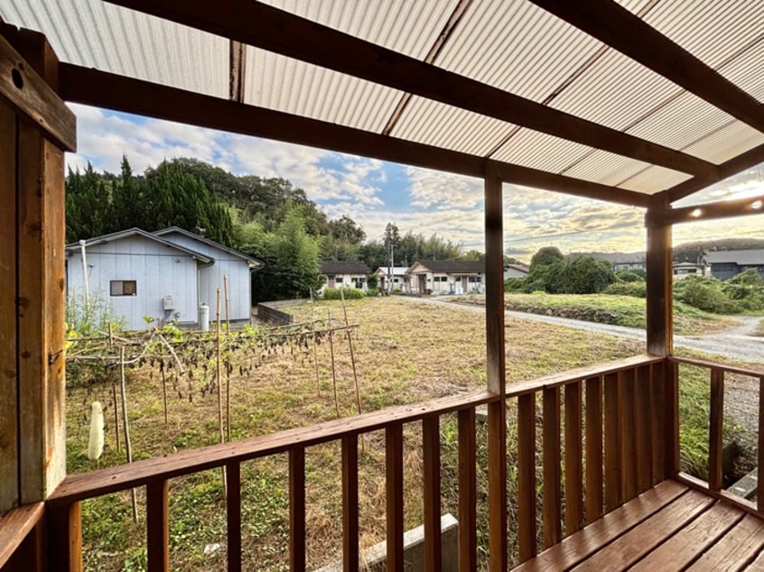 室内からの展望 山春貸家Ⅱ　B号