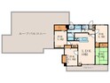 ﾗｲｵﾝｽﾞﾏﾝｼｮﾝ城野駅前（601）の間取図