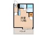 アイビ－フラッツ 1Rの間取り