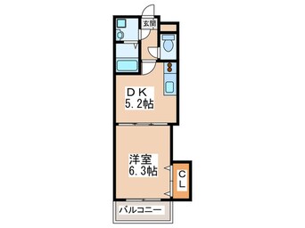 間取図 ウイングコ－ト水城