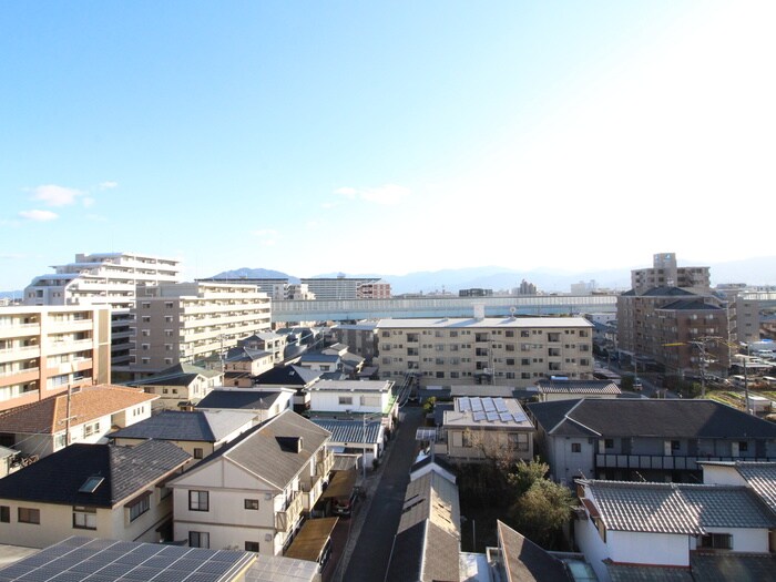 室内からの展望 エプレーヌ愛宕