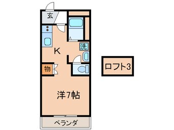 間取図 エレガンスコ－ト折尾