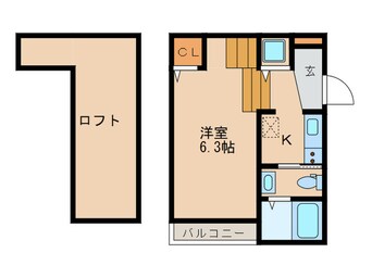 間取図 REVEUR箱崎