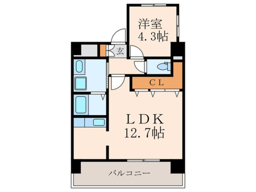 間取図 到津エイトフラッグ