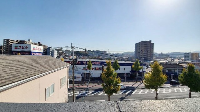 室内からの展望 到津エイトフラッグ