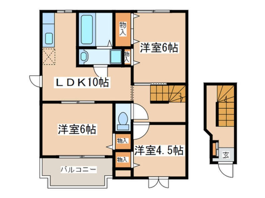 間取図 ニューピアパレス