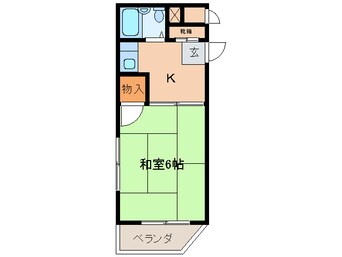 間取図 パルム県庁前