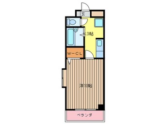間取図 ギャラン文教