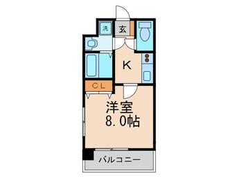 間取図 ＩＬ ＣＯＲＴＩＬＥ