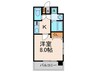 ＩＬ ＣＯＲＴＩＬＥ 1Kの間取り