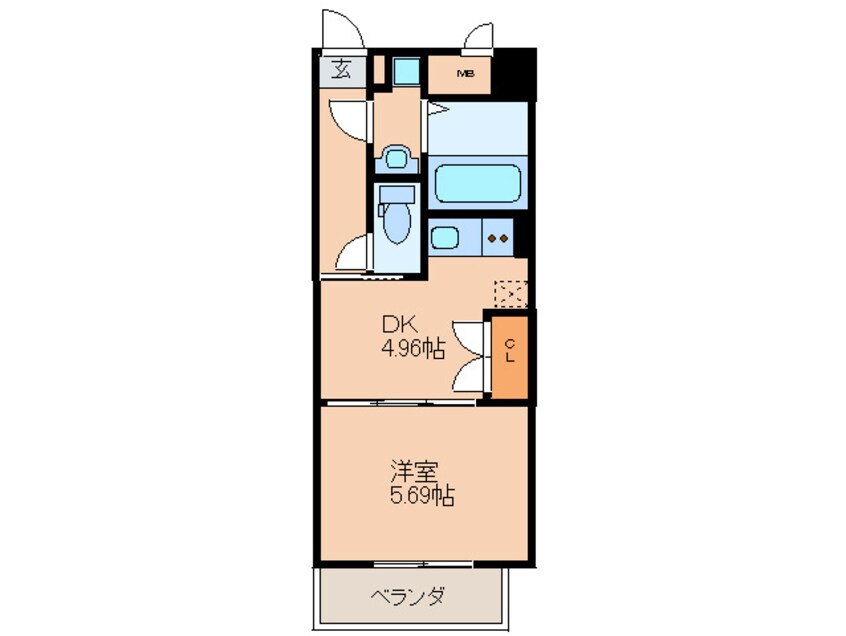 間取図 リーベルタース