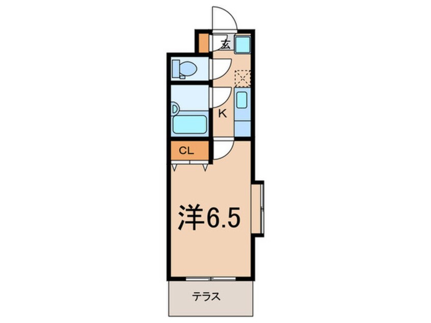 間取図 シャトレ鷹ノ巣５