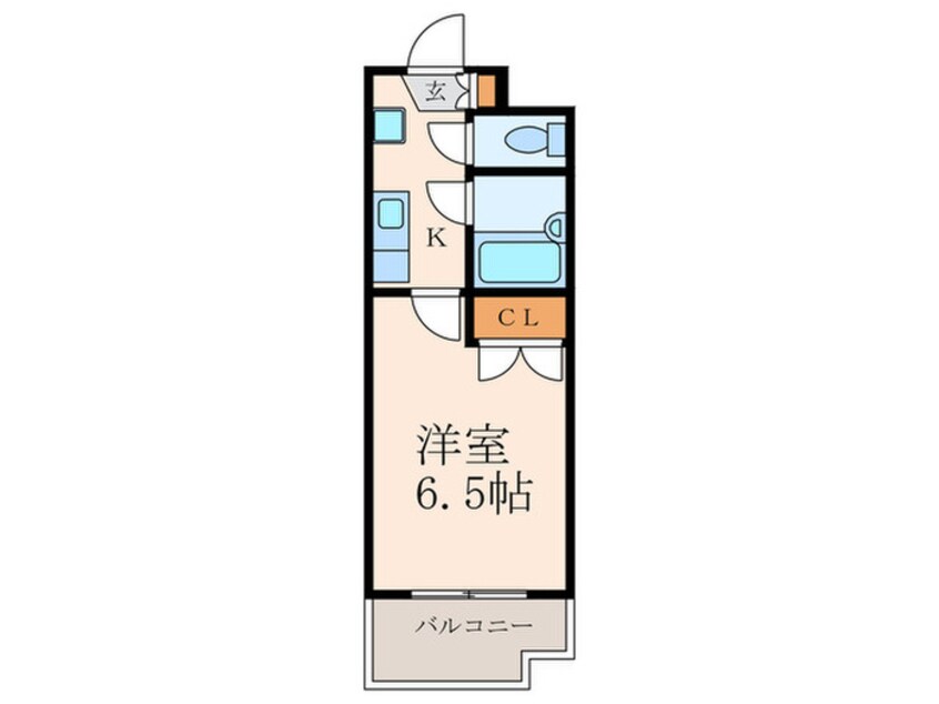 間取図 シャトレ鷹ノ巣５