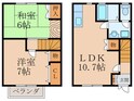 NDコーポの間取図