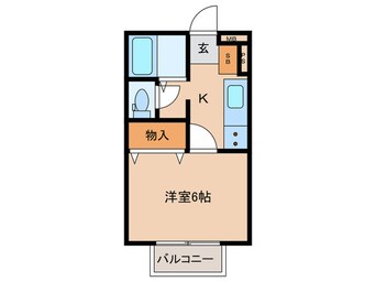 間取図 ディアコートミハル