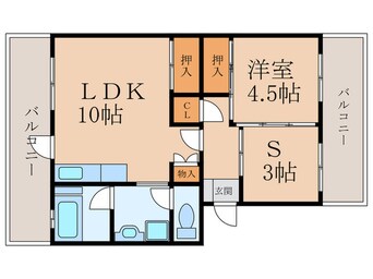 間取図 オアシス中曽根