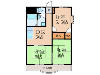 間取図 林ビルⅠ