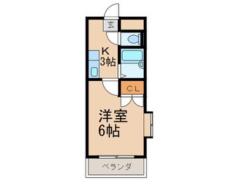 間取図 ロイヤルヒルズ黒崎壱番館