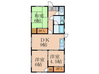 間取図 ドリームハイツ中野（15）