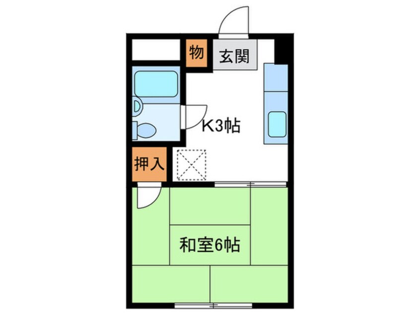 間取図 ｱ-ﾊﾞﾝ大橋