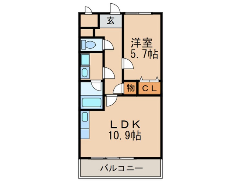 間取図 グランドアマレイⅦ番館