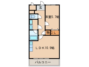 間取図 グランドアマレイⅦ番館
