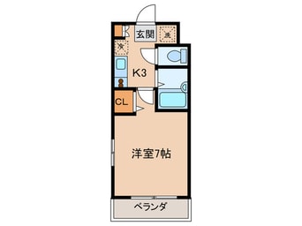 間取図 ラオム21