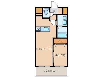 間取図 カーサ・デル・ソーレ