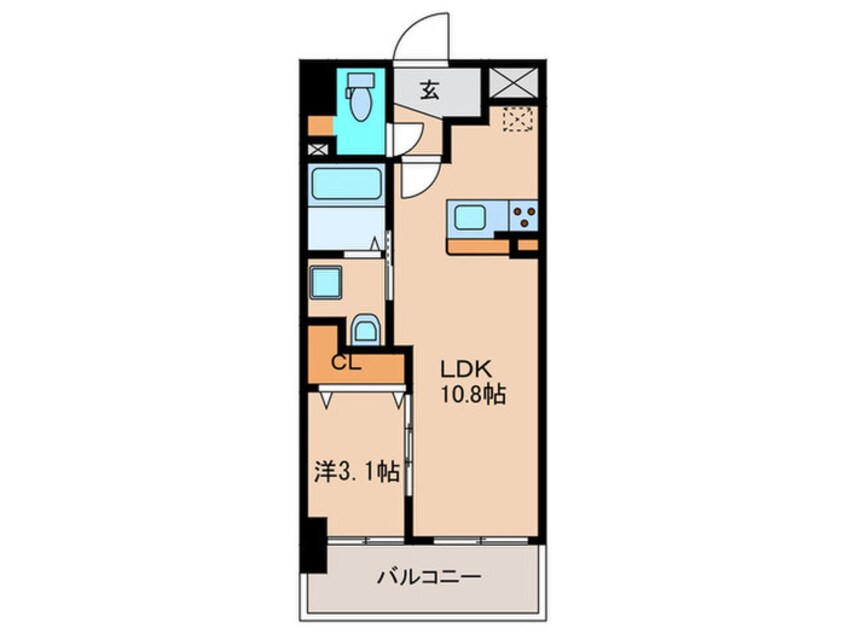 間取図 カーサ・デル・ソーレ