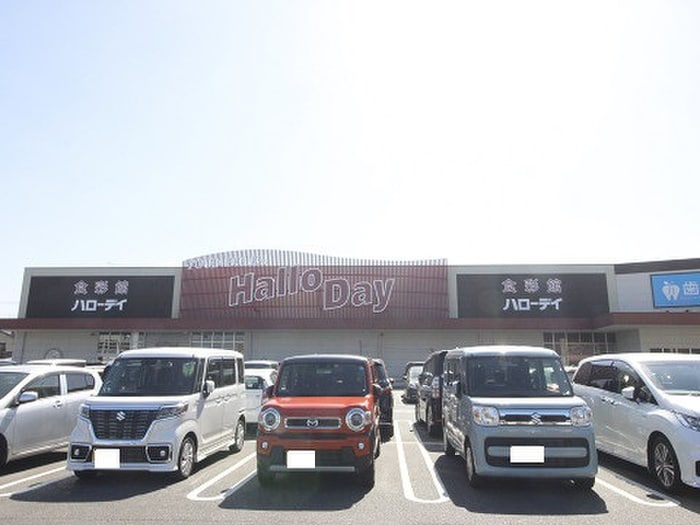 ハローデイ井堀店(スーパー)まで800m 下到津マンション(304)