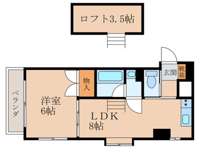 間取図 ヒルサイドＡ