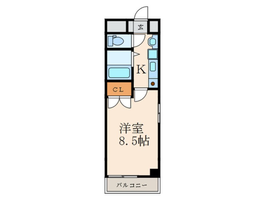 間取図 エンゼルコート清水