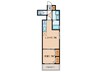 modern palazzo 姪浜 North 1LDKの間取り