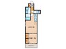 modern palazzo 姪浜 North 1LDKの間取り