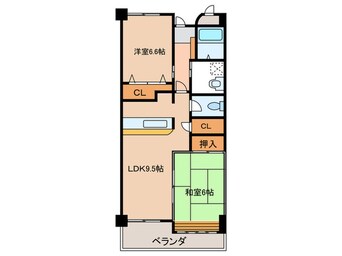 間取図 レリディアンスビュ－マ