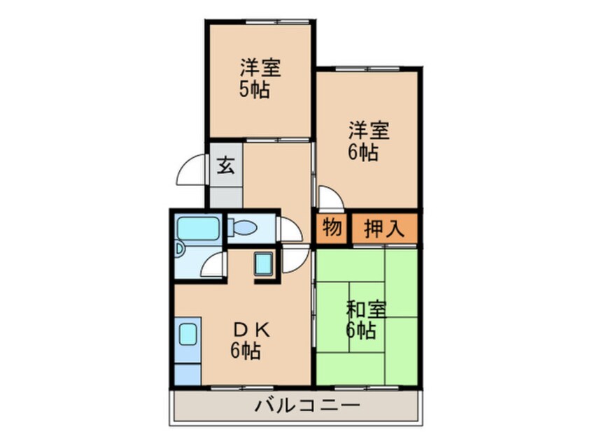 間取図 メモリー武供第一