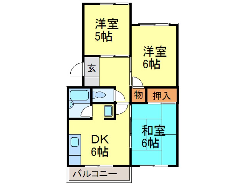 間取図 メモリー武供第一