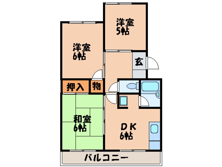 間取図 メモリー武供第一