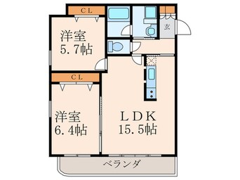 間取図 嵐山ツインビル南館