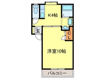 間取図 ボヌール吉野