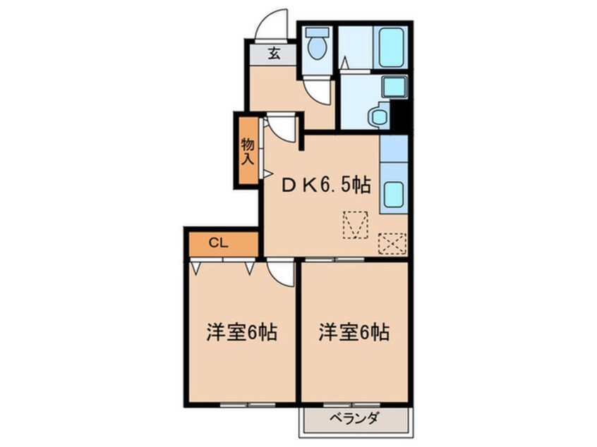 間取図 マウンテンビュー池田