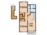 マウンテンビュー池田 2LDKの間取り