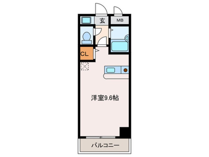 間取図 ベルドミール室見Ⅱ