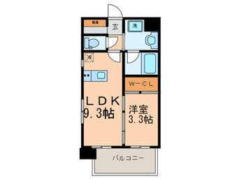 間取図 ｿｼｵｽﾋﾙｽﾞｲﾝ博多（501）